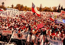 Profesores en parque O"Higgins"