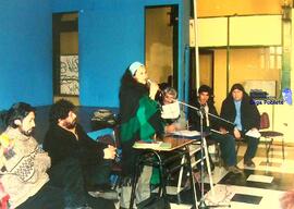 Participantes de una reunión de docentes